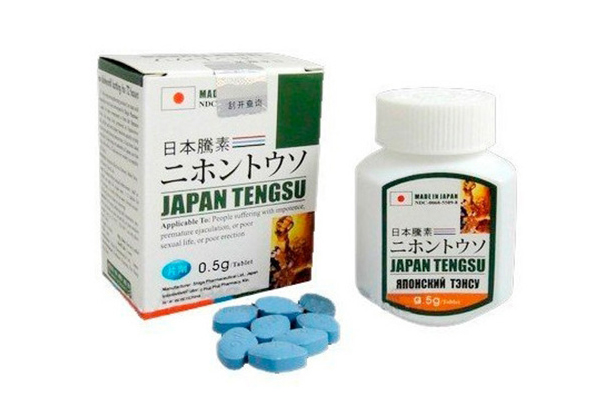 Thuốc cường dương Japan TengSu là TPCN của Công ty TNHH Dược phẩm Shiga Nhật Bản