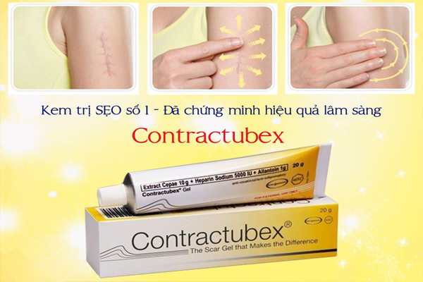 Contractubex là một trong những loại kem trị sẹo tốt nhất hiện nay
