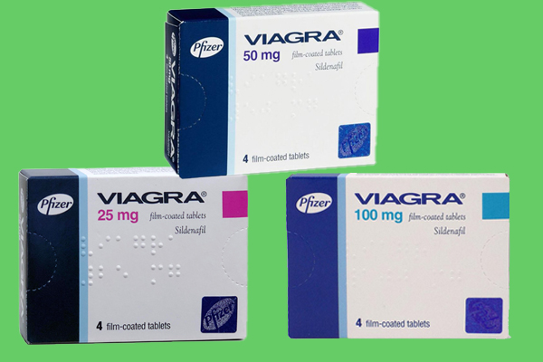 Trên thị trường đang có 3 dòng thuốc Viagra phổ biến